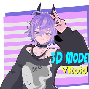 VRoid Model - P2U Cat Girl - acidicdollz - BOOTH