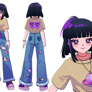 VRoid Model - P2U Cat Girl - acidicdollz - BOOTH
