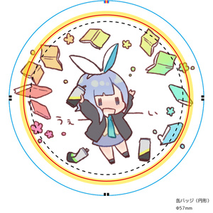 【1種類ランダム】アエルちゃん2周年記念缶バッジ