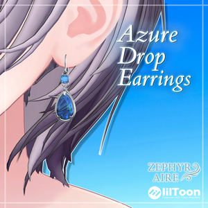 Azure Drop Earrings