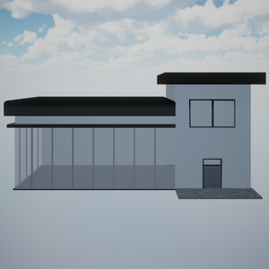 【無料3Dモデル】ModernHouse1