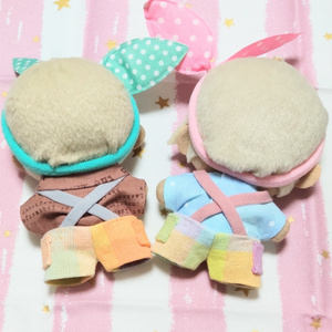 ☆感謝価格☆【10cmぬい服】セミオーダーメイド文字刺繍入りスタジャン