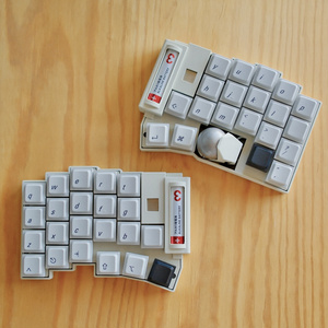 torabo-tsuki LP トラックボール付き無線分割キーボードキット - のぎ