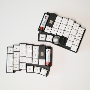 torabo-tsuki OM トラックボール付き無線分割キーボードキット - のぎ