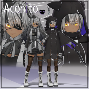 VRC向けオリジナル3Dモデル　アコニト