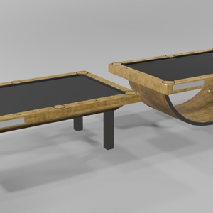 VRChat Pool Tables for VRCBilliards Prefab