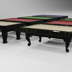 VRChat Pool Tables for VRCBilliards Prefab