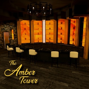 VRChat World The Amber Tower Bar Restaurant