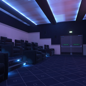 Dual Movie Theater Cinema Pack for VRChat