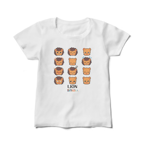 動物占い® Tシャツ アニモフェイスイデザイン -ライオン-
