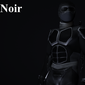 Black Noir [The Boys] VRChat Model Unity Package
