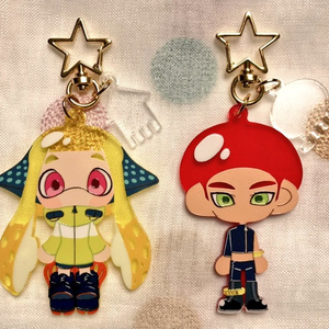 スプラトゥーン シオカラーズ缶バッジ＆ポストカード - - BOOTH