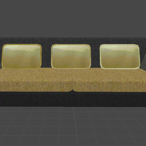 ソファー(Sofa)3Dモデリング