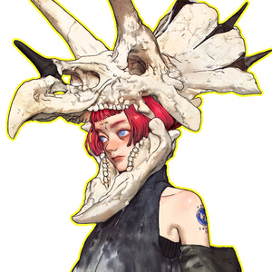 RABBITOウサヘッド娘 ガレージキット ENTEIRYU - メルカリ