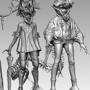 カルノタウルス 未塗装ソフトビニールキット（充填版） - grüezi lab