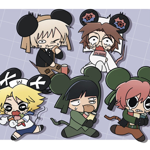 Ranfren ランフレン 】Randal's Friends official sticker for