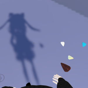 ただのピック×４【無料VRChat小物】