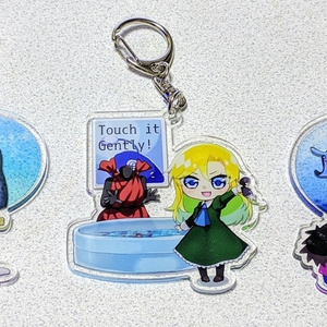 Ib アクリルキーホルダー イヴ、ギャリー、メアリー - HIBINOBINO - BOOTH