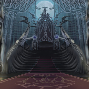 フリー素材_魔王の部屋