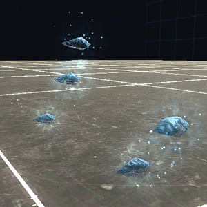 Ice Crystal Shot Triggered (VRChat Effect)