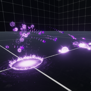 Gravity Rock Effect (Elden Ring Inspired) VRChat Particle Effect
