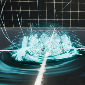 Magical Rune Summoning Ritual Effect
