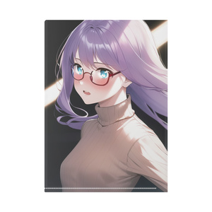鮫崎なこ　クリアファイル