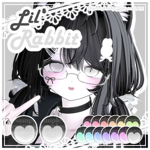 【Chocolat/ショコラ】Lil' Rabbit MakeUp&EyeTexture&ACC SET 缩略图 2