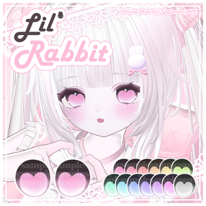 【Chocolat/ショコラ】Lil' Rabbit MakeUp&EyeTexture&ACC SET 