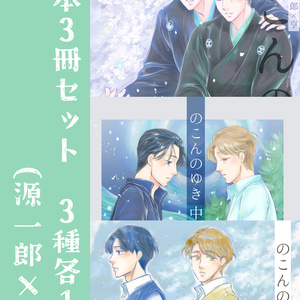 【紙本通販】3冊セット「のこんのゆき上中下」