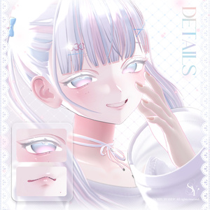 𝐏𝐀𝐒𝐓𝐄𝐋 𝐁𝐋𝐎𝐎𝐌 : Shinano Eye & Make Texture 缩略图 2