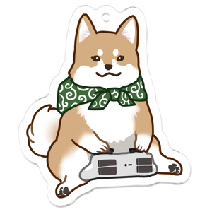 柴犬まるちぃアクリルキーホルダー