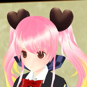 ハートチョコアクセ