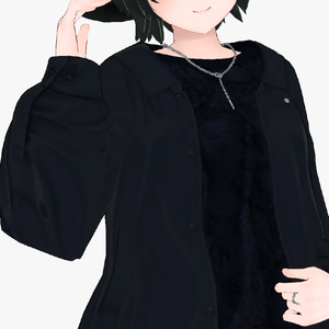 【VRC対応衣装】6アバター対応 HARE「 トロミボリュームブルゾン」 缩略图 4