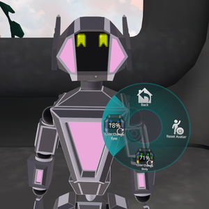 Small Robot Avatar for Vrchat SDK 3