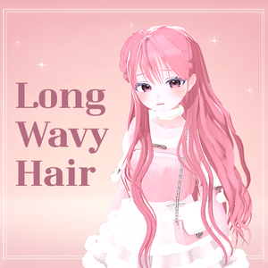 [Avatar Update] long wavy hair ロングウェーブヘア 긴 웨이브 헤어