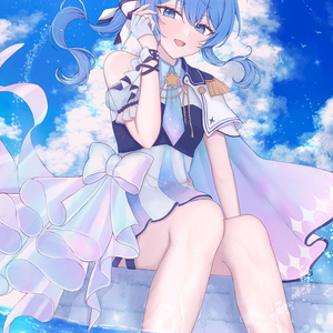 東方Project_魂魄妖夢_水着Ver_B2タペストリー - ametoneco - BOOTH