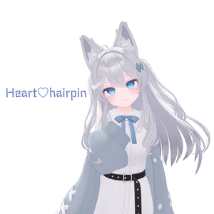 【無料】Heart♡hairpin