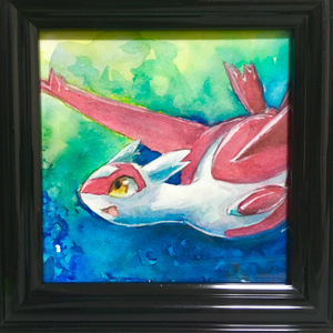 ラティアス ミニ原画