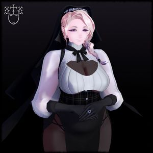 【VR想定汎用モデルデータ】「エーデルワイス」