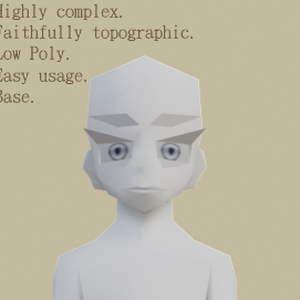 NOW FREE! | Topologically Averaged Low Poly Base