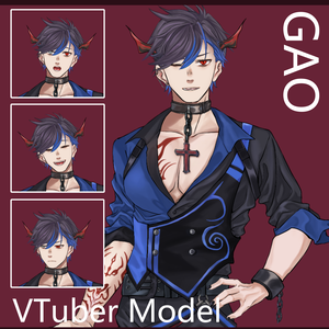 【Live2dモデル】 GAO VTubeStudio用モデル
