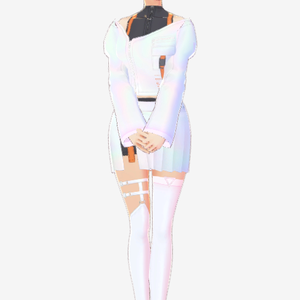 Cute shy vroid girl
