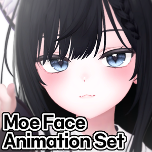 【Moe 萌】 Cute Face Animation Set