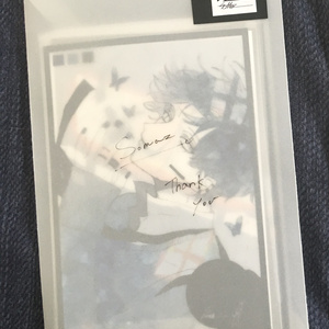 色んな紙質のポストカードセット