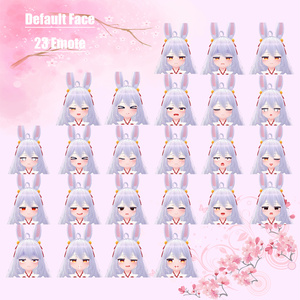 [無料 / FREE] Uzuki Chibi + Face Animation 缩略图 2