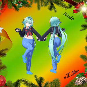 [Merry Christmas! / FREE] 20 Character 수면 바지 & 양말 / 睡眠ズボン & 靴下 缩略图 18