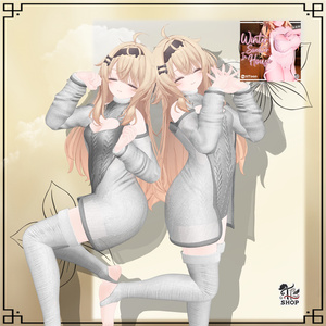 『Winter Sweater In House』 [For 22 Female Avatar] 缩略图 14