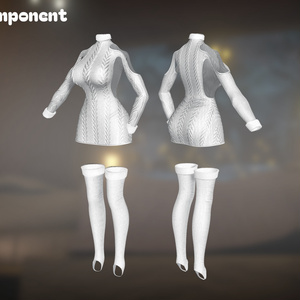 『Winter Sweater In House』 [For 22 Female Avatar] 缩略图 5
