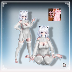 『Winter Sweater In House』 [For 22 Female Avatar] 缩略图 11